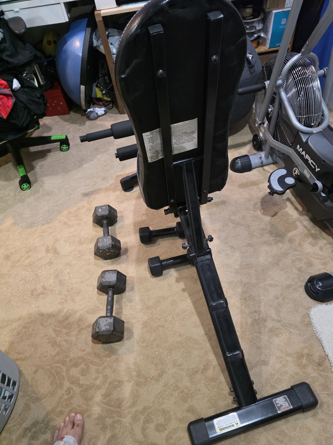 Marcy Multi-Purpose Adjustable Workout Utility Weight Bench - photo 3