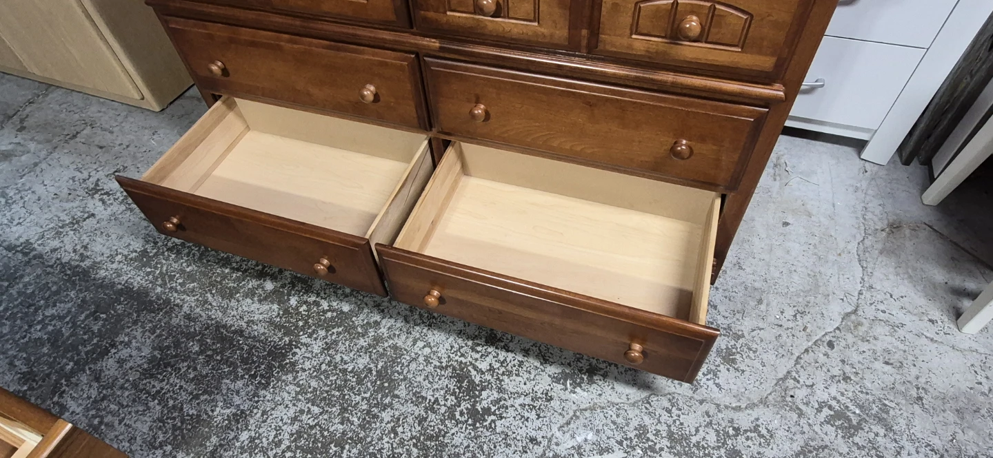 Wooden Dresser and Nightstand Set - photo 5