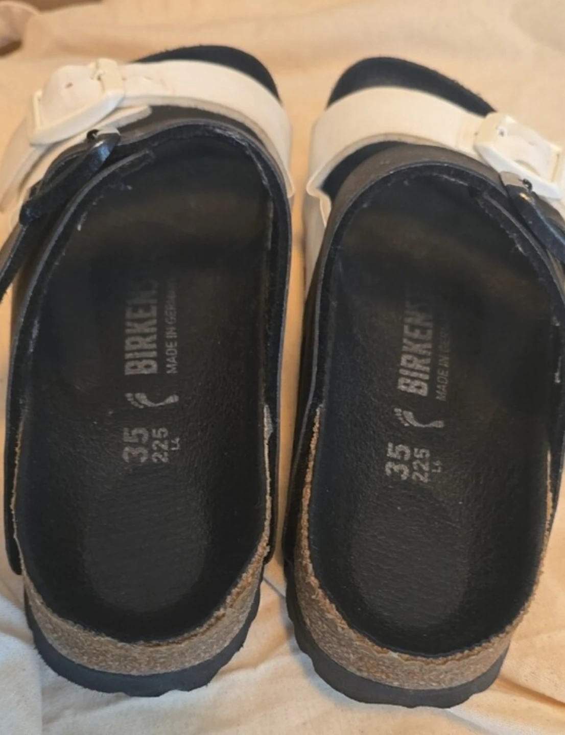 Birkenstock Arizona Split Sandals Black & White - photo 3