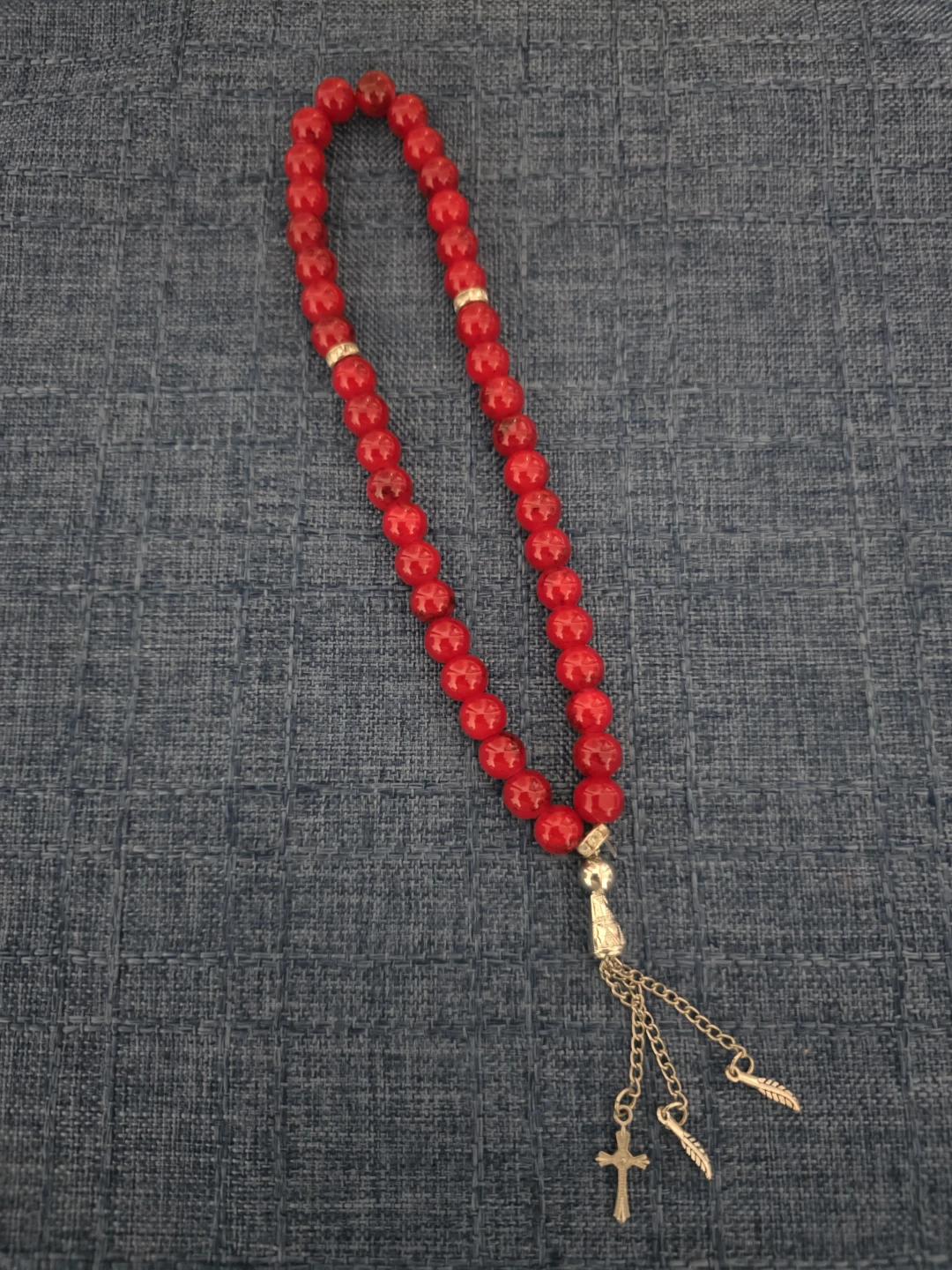 Prayer Beads with Cross Charm - photo 4