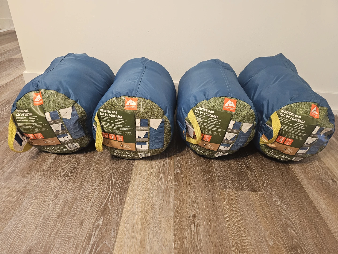 Ozark Trail Camping Sleeping Bags  4ea