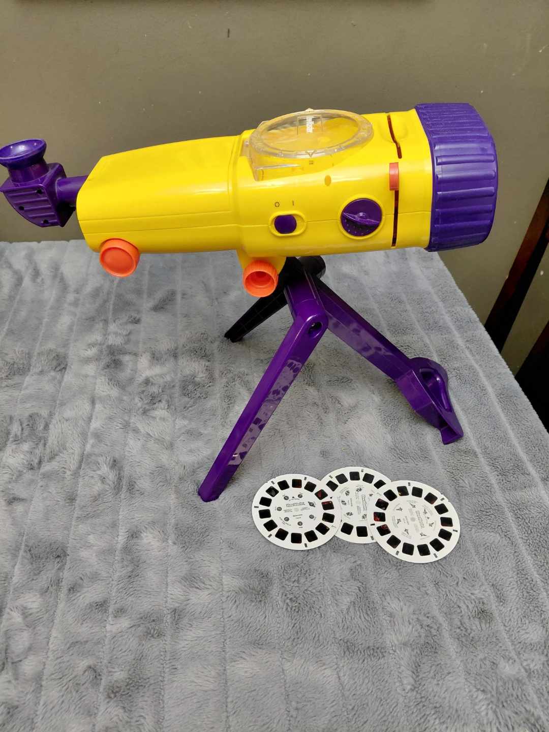 View-Master Projector Toy and Reels * Works *