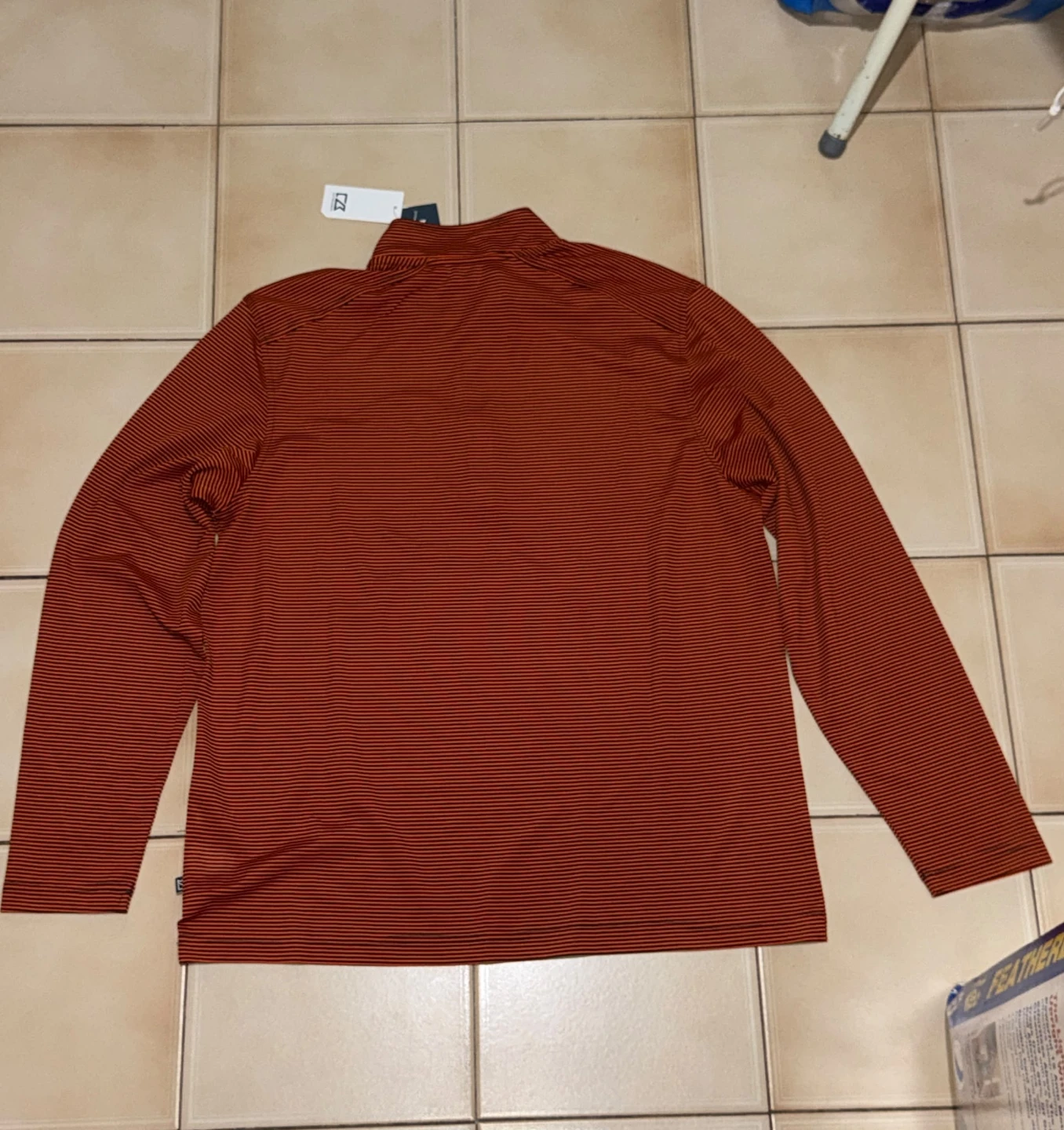 New Cutter & Buck Medium Men's 1/4 Zip Pullover - photo 3