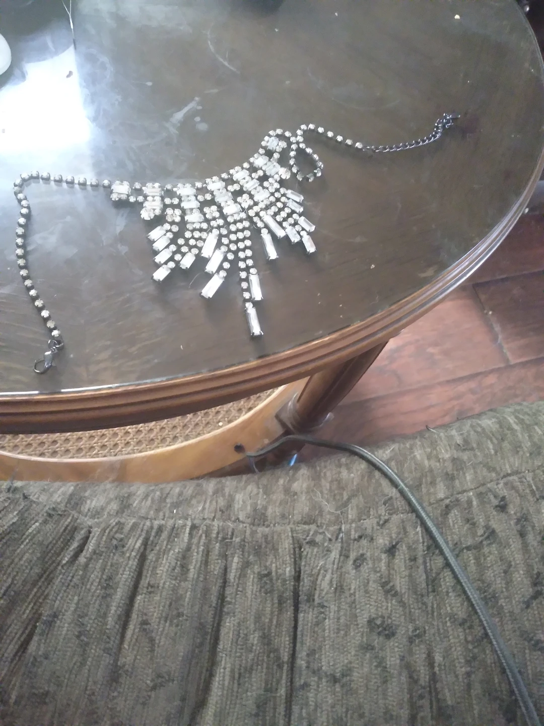 Silver beautiful necklace