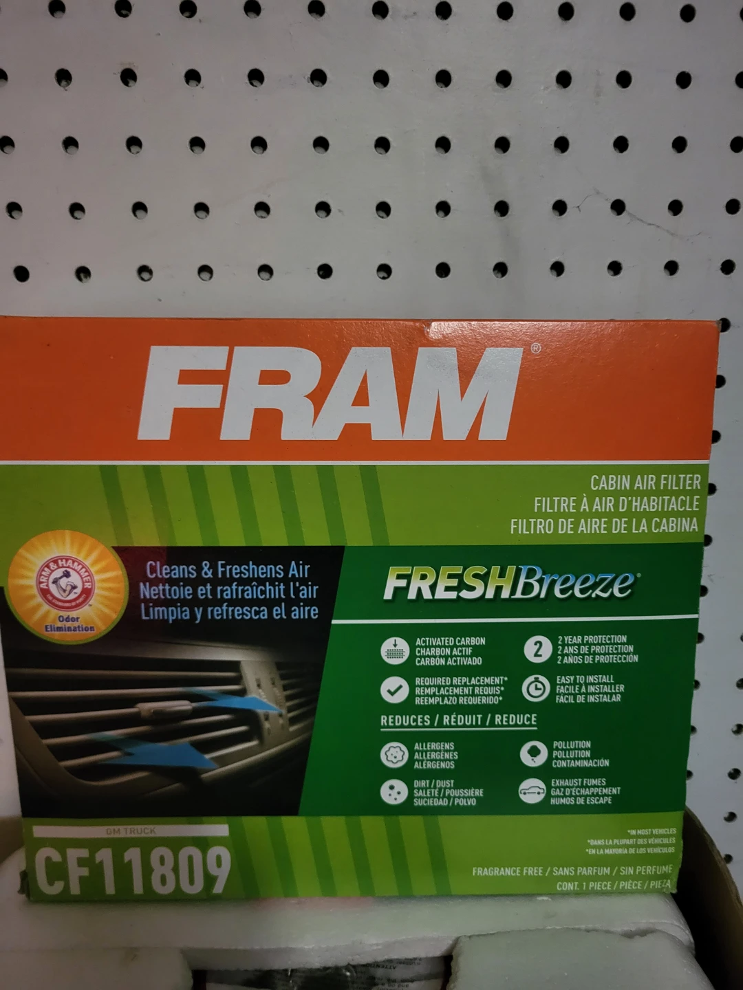 FRAM FreshBreeze Cabin Air Filter CF11809