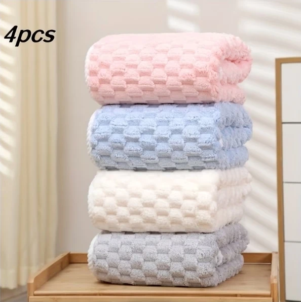 Big 12 pcs Plush Bath towels