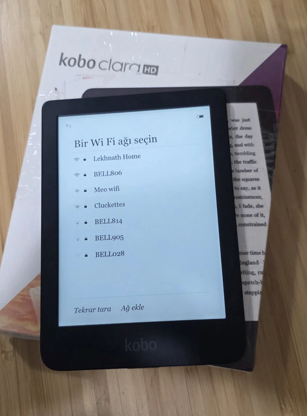 Rakuten Kobo Clara HD e-reader