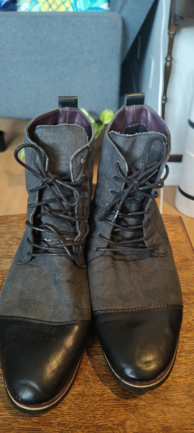 Men's Lace-Up Ankle Boots