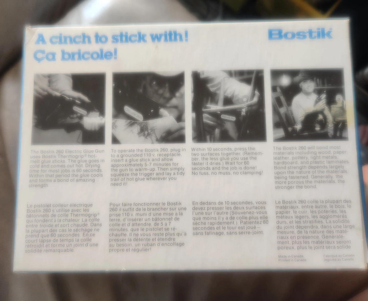 Bostik 260 Electric Glue Gun with 3 Glue Sticks - photo 5