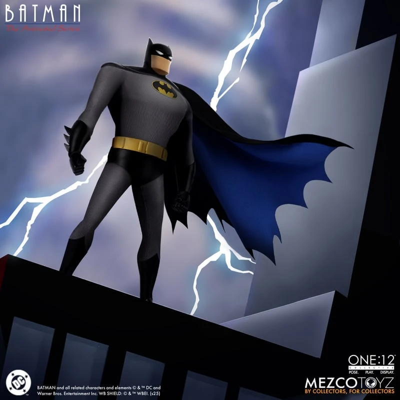Mezco One:12  – Batman & Joker (TAS) – SEALED Pair! - photo 3