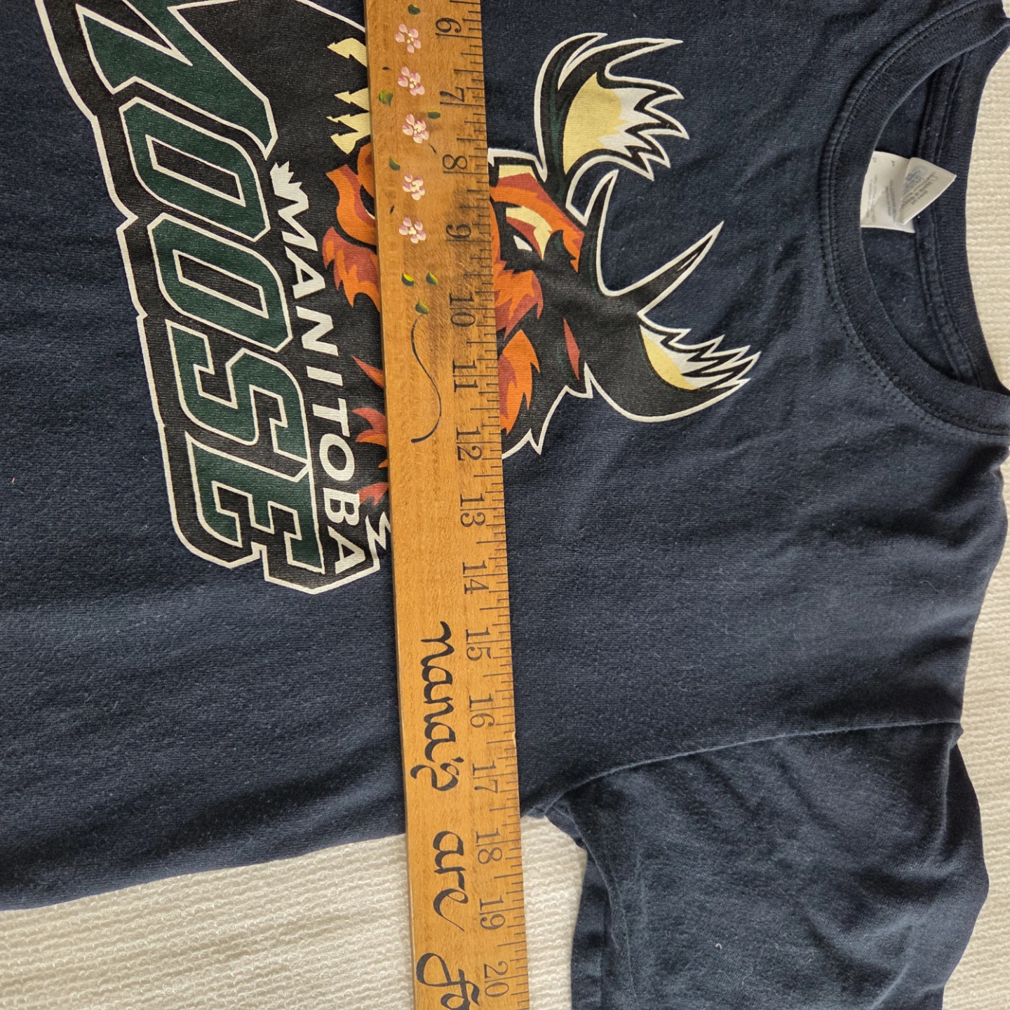 Kids.  Manitoba Moose "Maxwell" #44  . Size  M-L. - photo 3