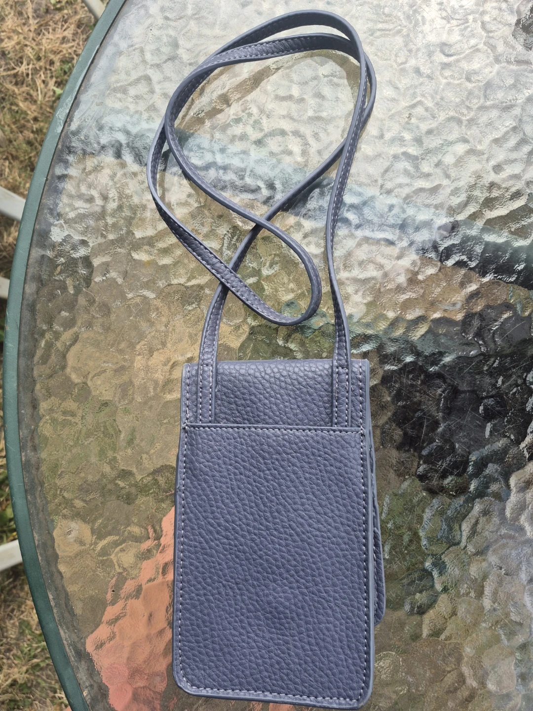 COLAB Purple Faux Leather Phone Wallet Purse - photo 3