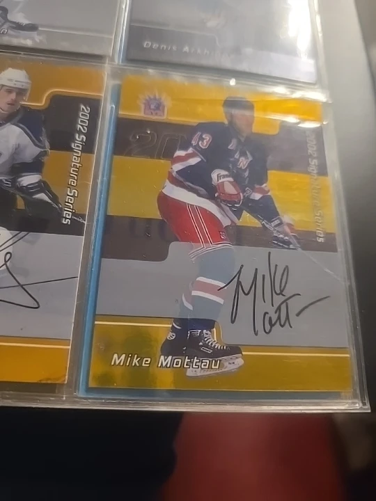 Denis Arkhipov 2002 Signature Series Hockey Card - photo 5