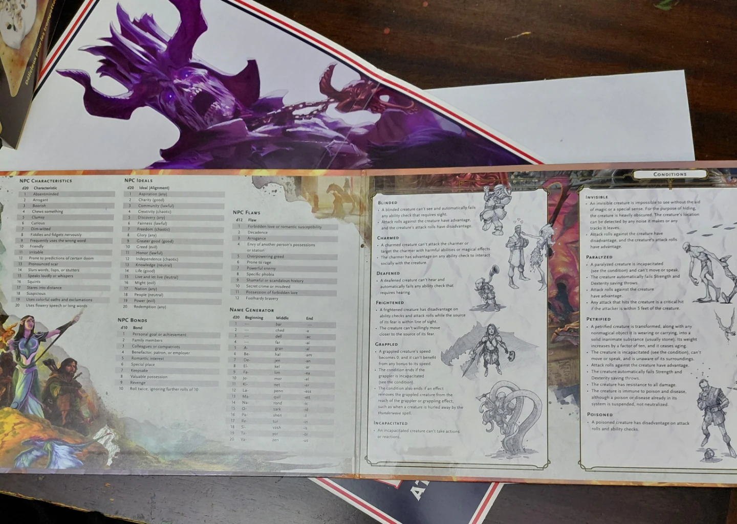 Dungeons & Dragons 5th Edition Dungeon Master's Screen - photo 5