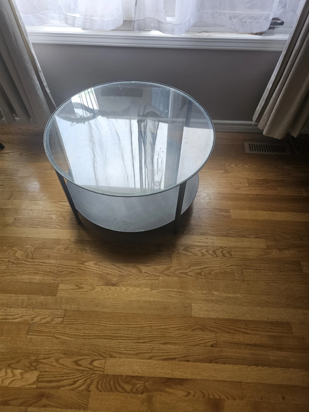 Glass Top Coffee Table