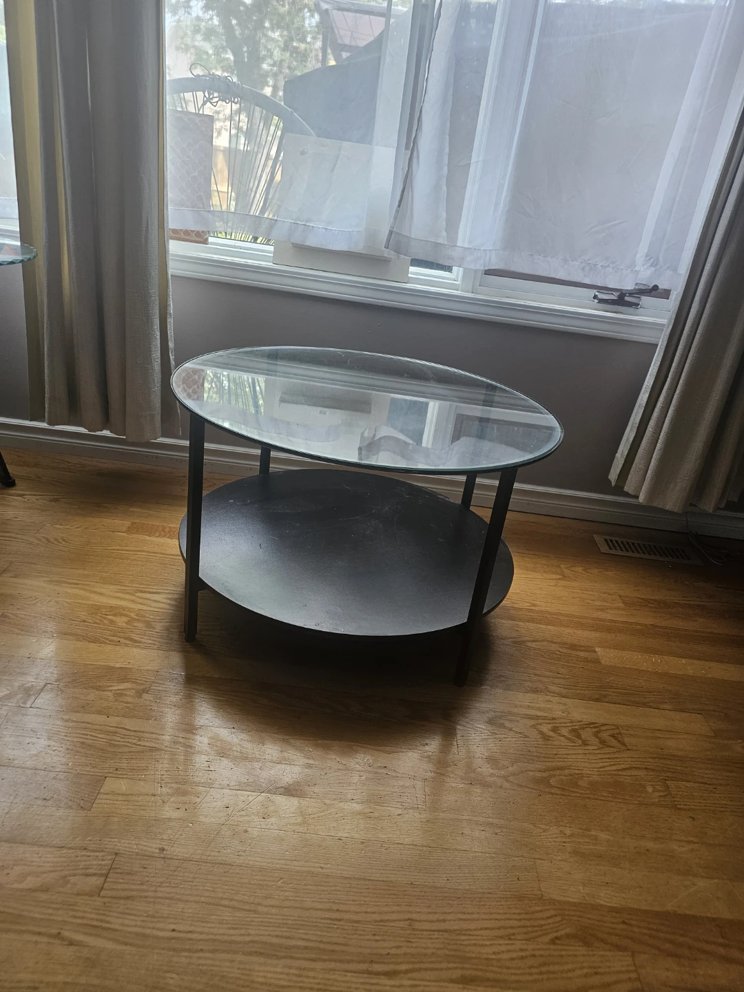 Glass Top Coffee Table - photo 2
