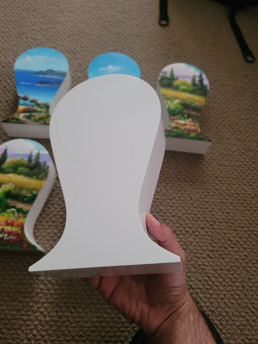 Set of 6 Decorative Landscape Busts - photo 2