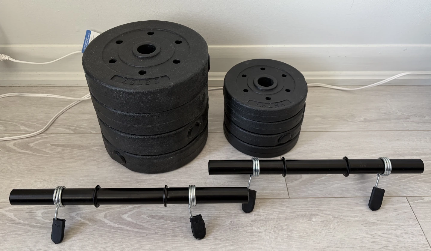 Weight Plates and Dumbbell Bars