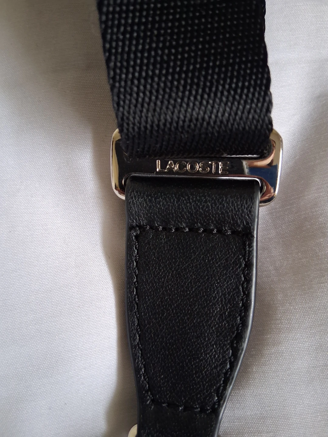 Black Lacoste Shoulder Bag - photo 5