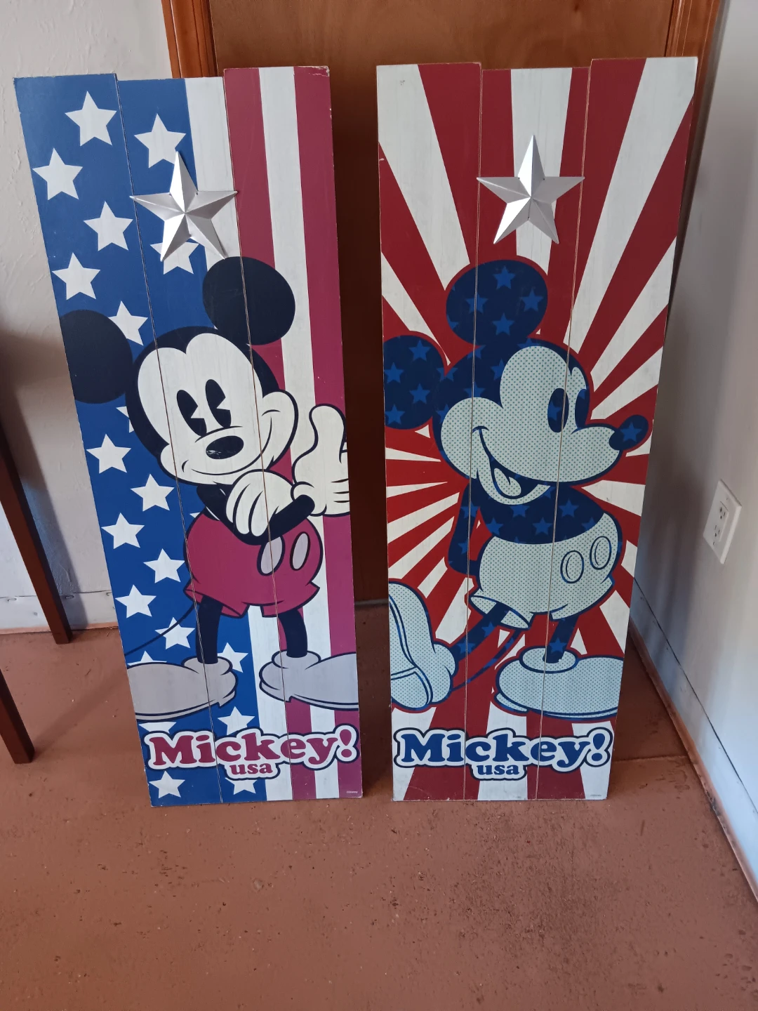 Disney mickey mouse hanging sign