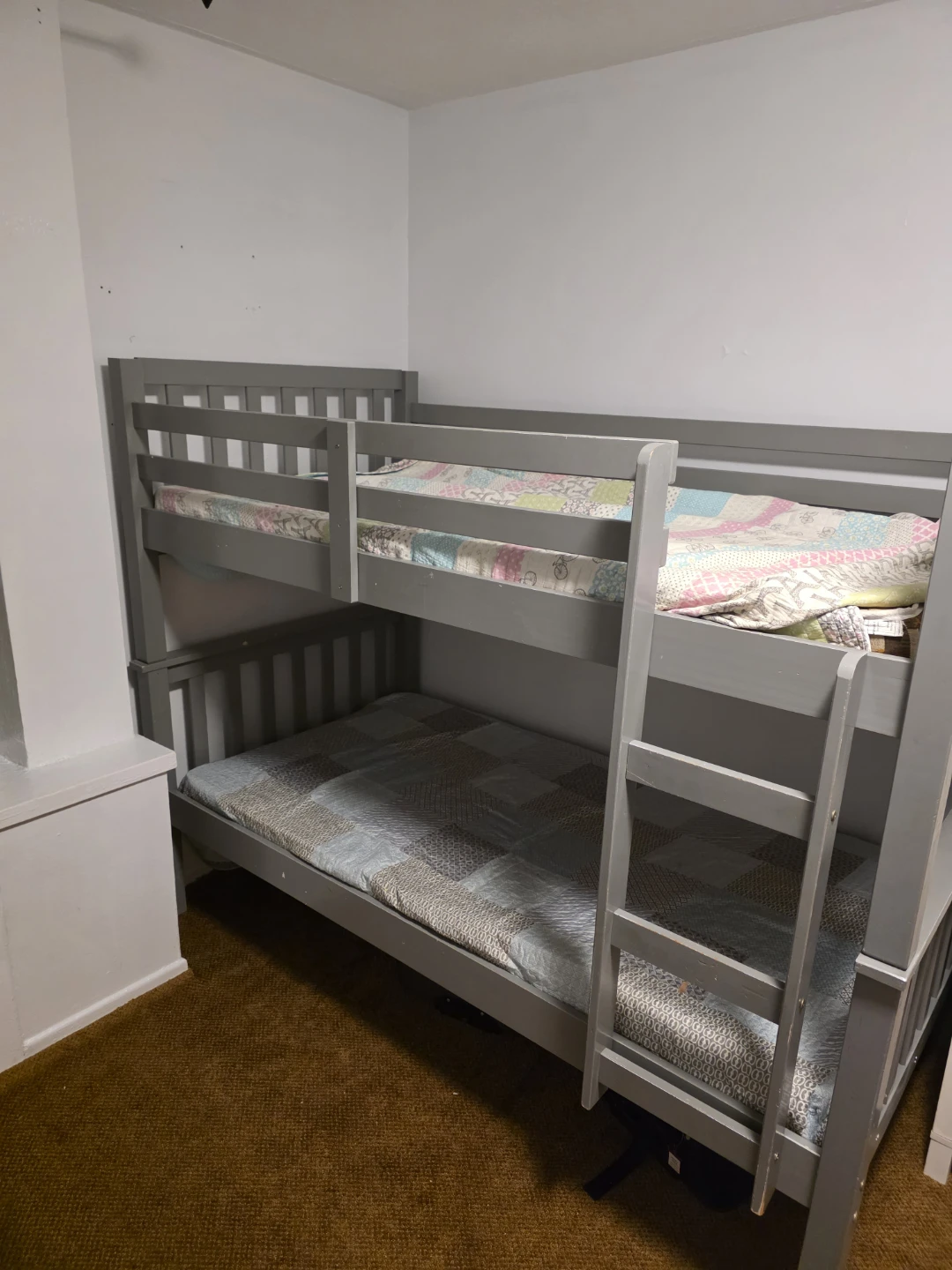 Grey Twin Bunk Bed - photo 2
