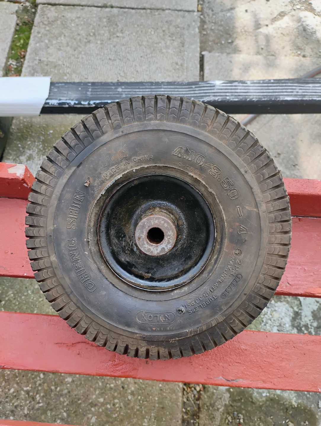 4.10/3.50-4 Utility Wheel - photo 2