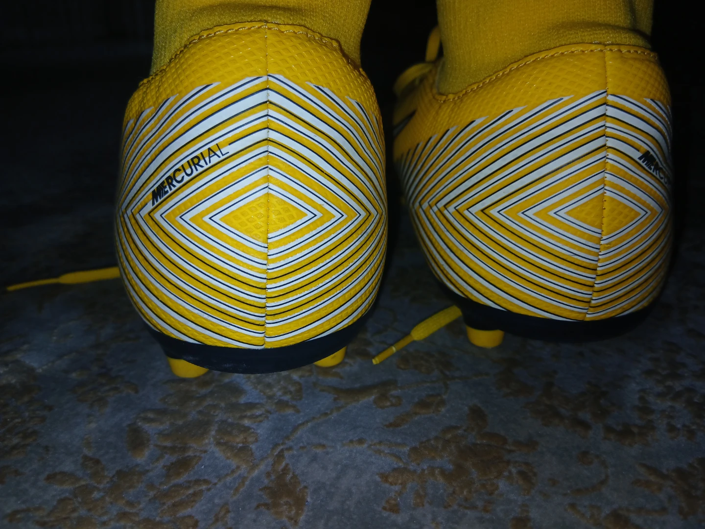 Nike Mercurial Soccer Cleats - Yellow - photo 4