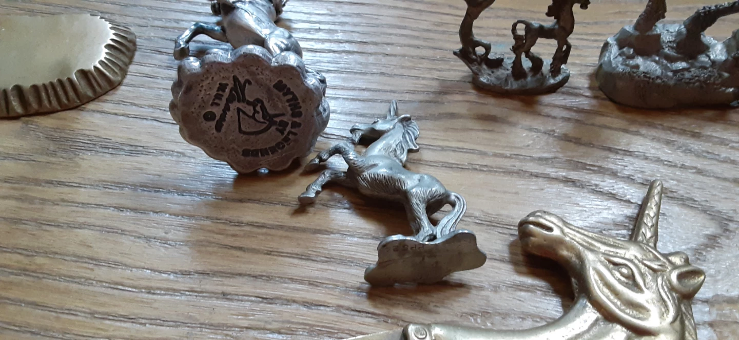 Collection of Unicorn Figurines and Letter Opener - photo 2