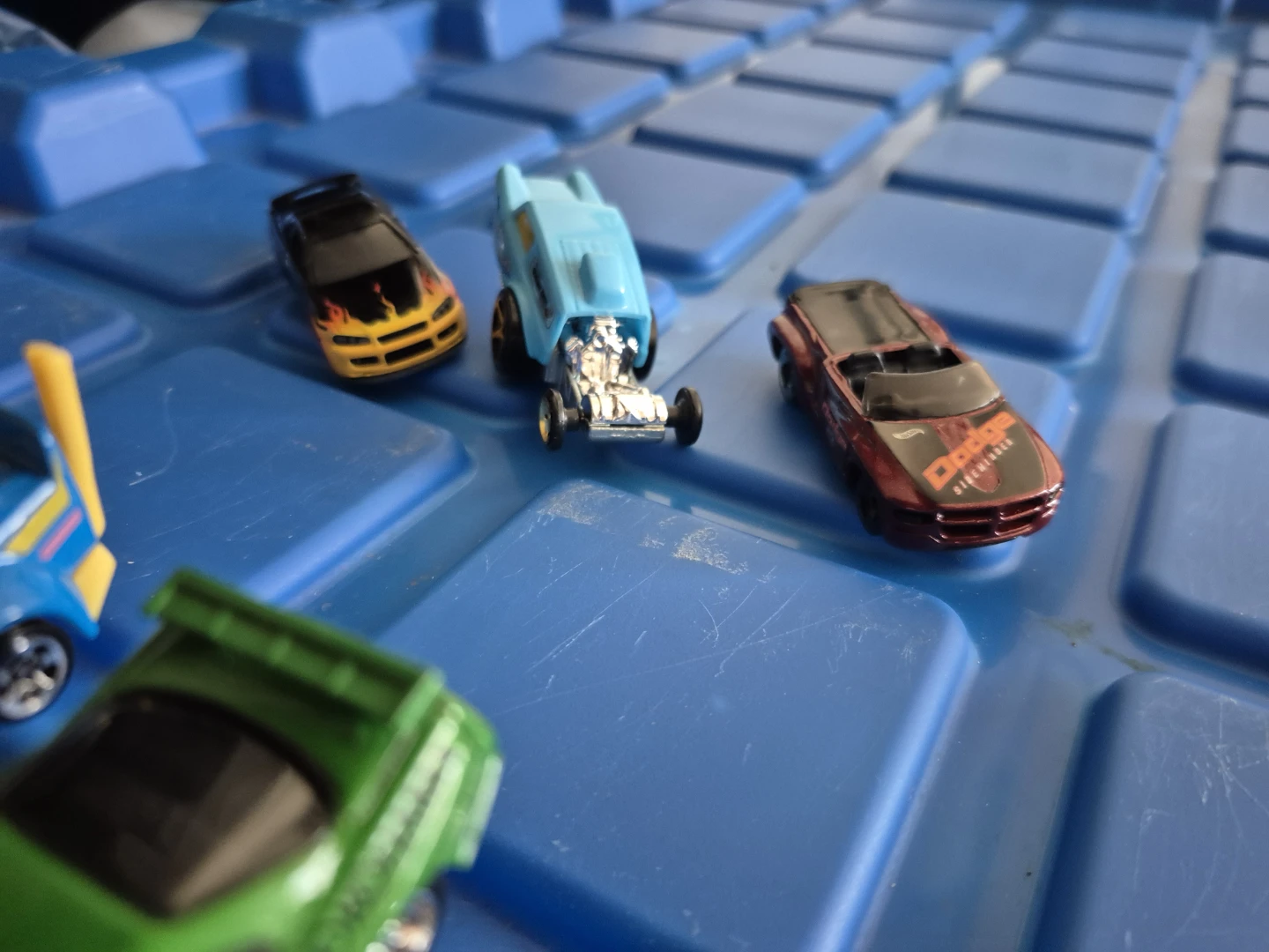 Assorted Die-Cast Toy Cars
