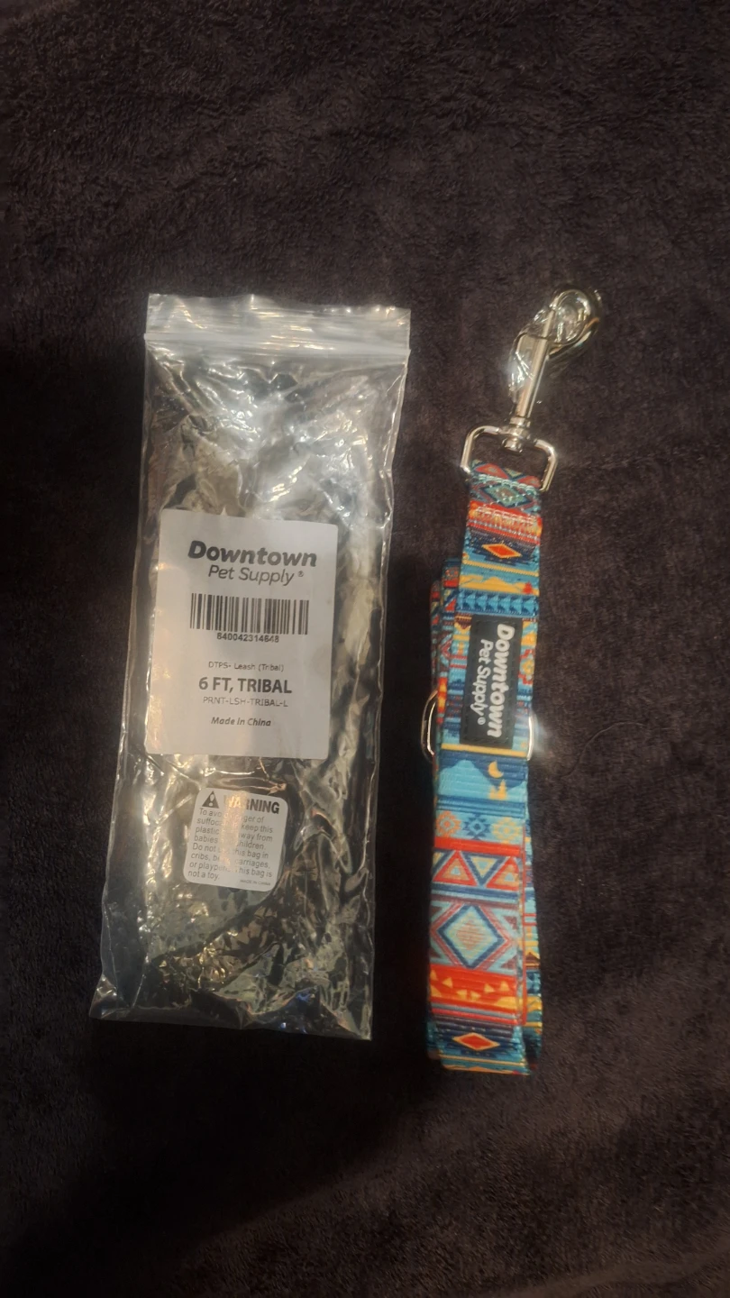 Dog collar and leash - photo 4