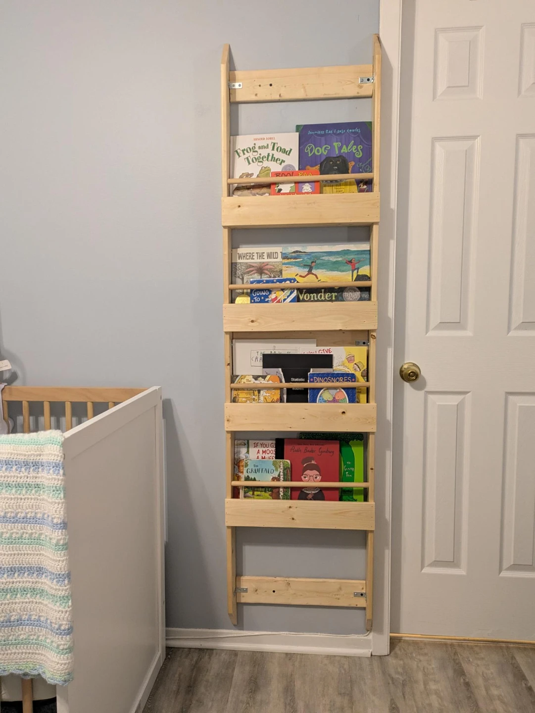 MCM Wooden Montessori Bookshelf