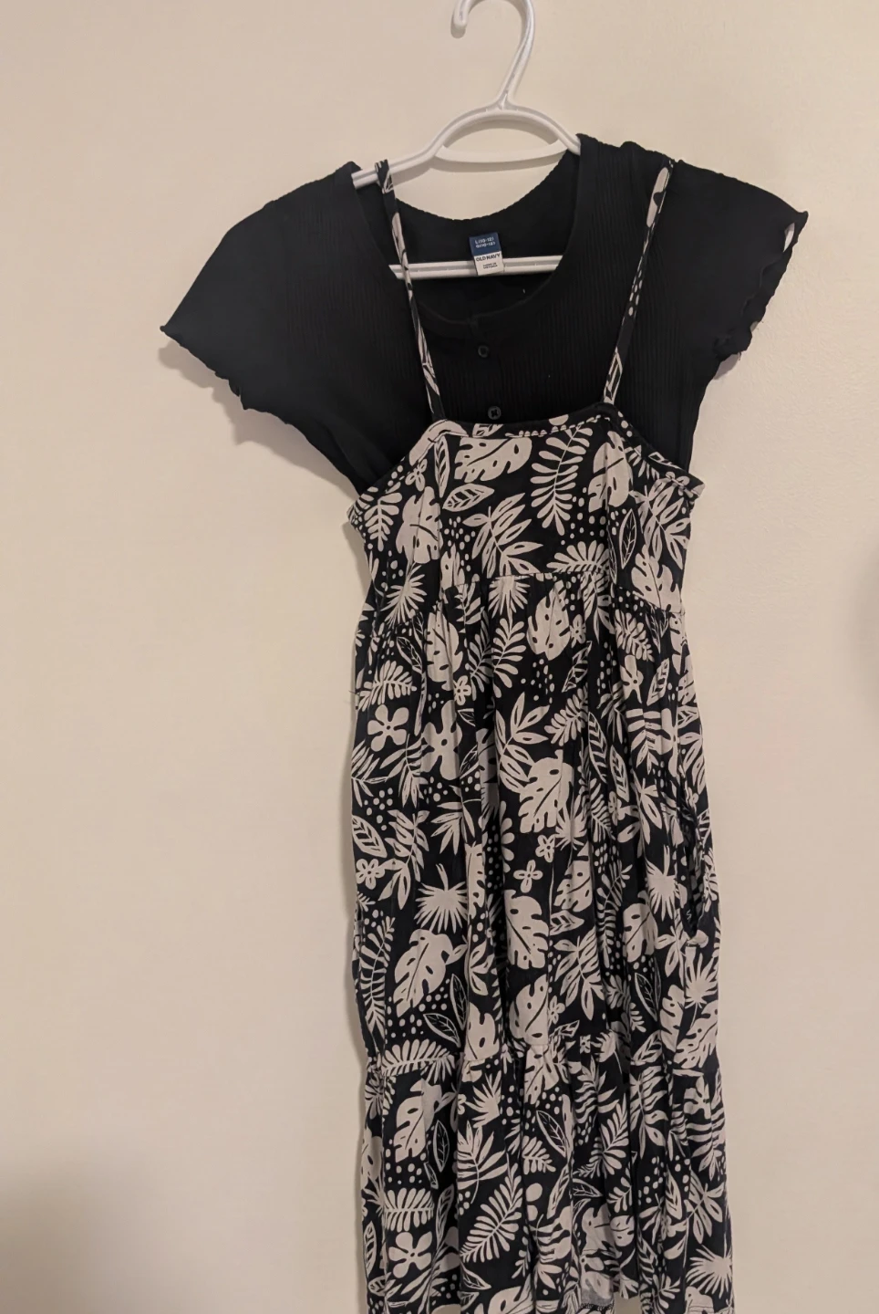 Old Navy Kids Floral Sundress and T-Shirt Set