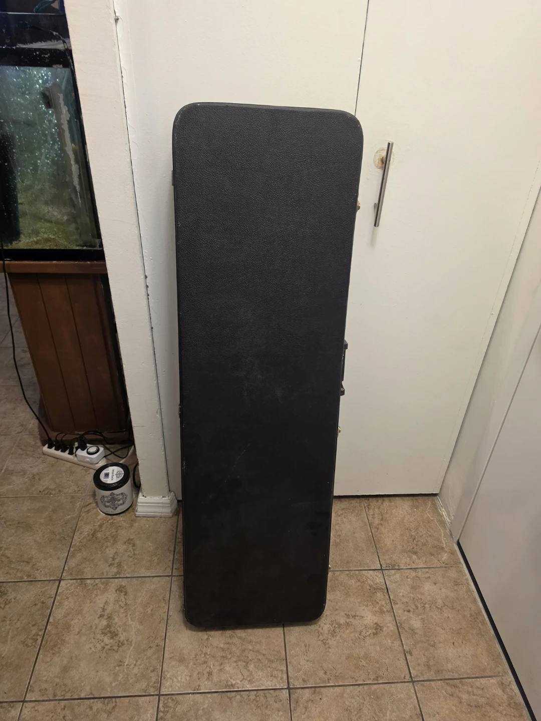 Black Hardshell Bass Guitar Case