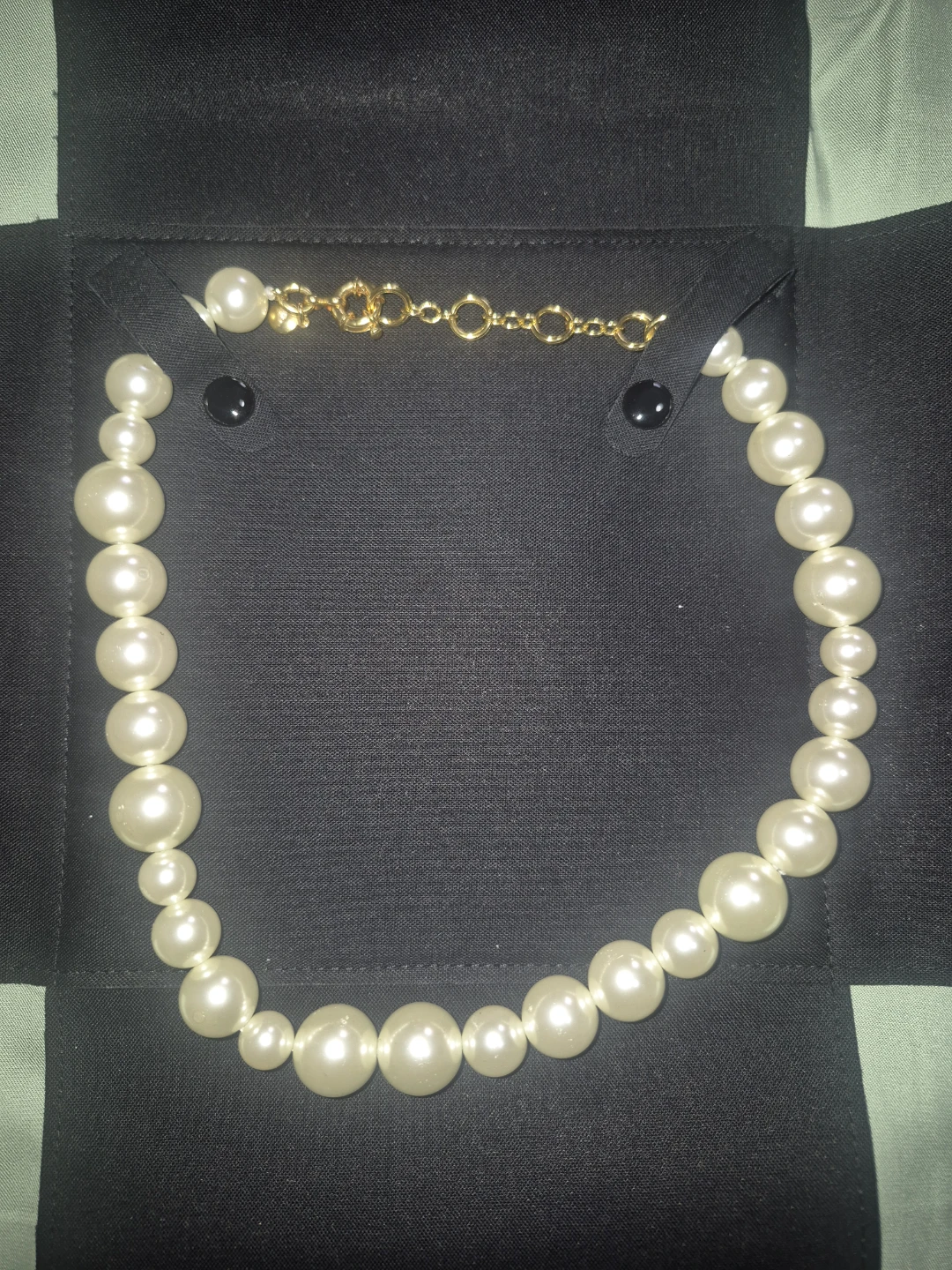 Pearl and Crystal Beaded Necklace Set