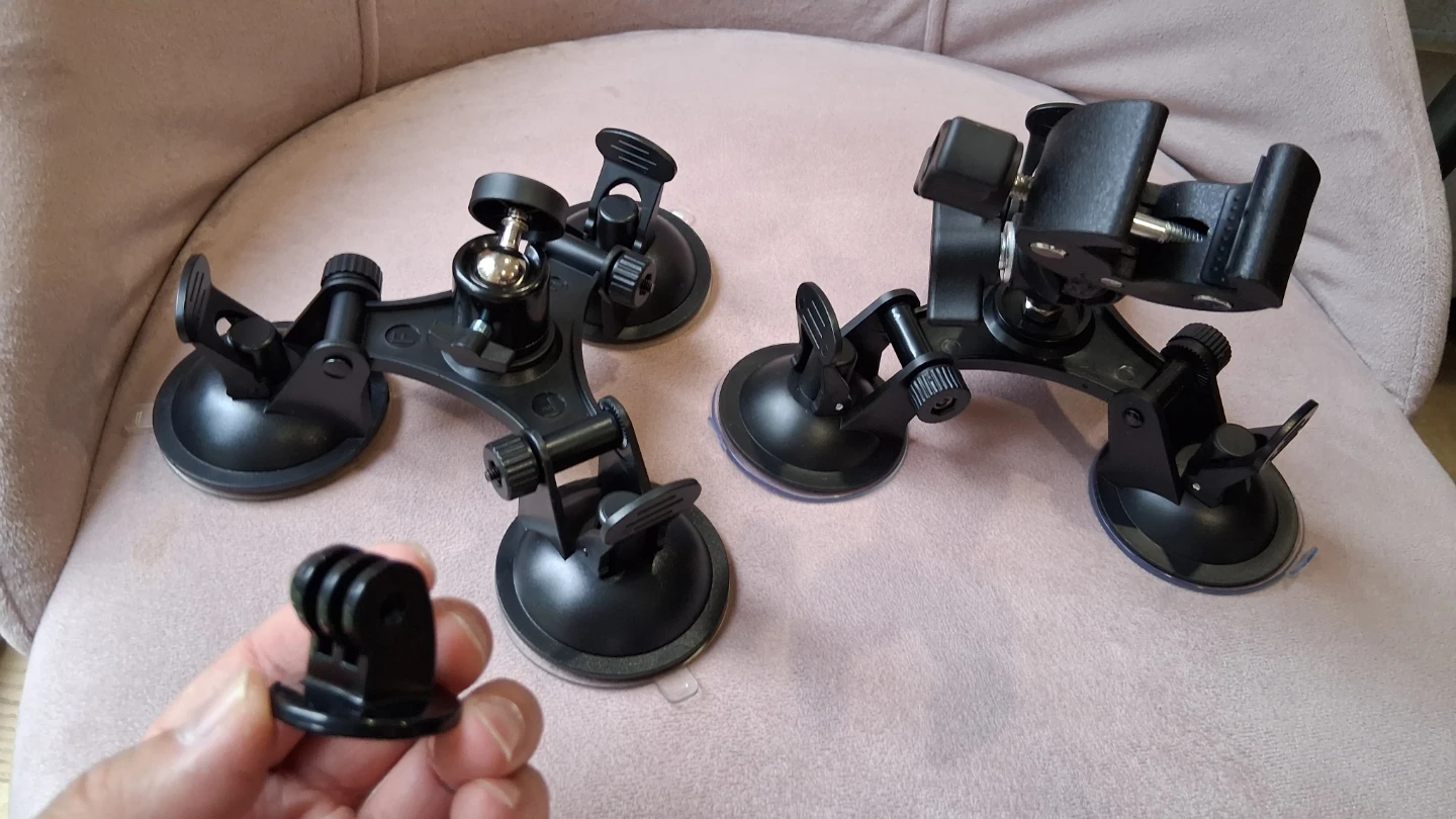 Car 6 Suction Cup Insta360 invisible stick DJI GoPro Hero action - photo 4