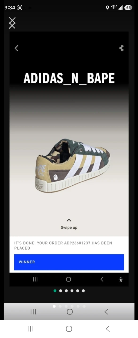 Adidas N-Bape Bape Sta Sneakers