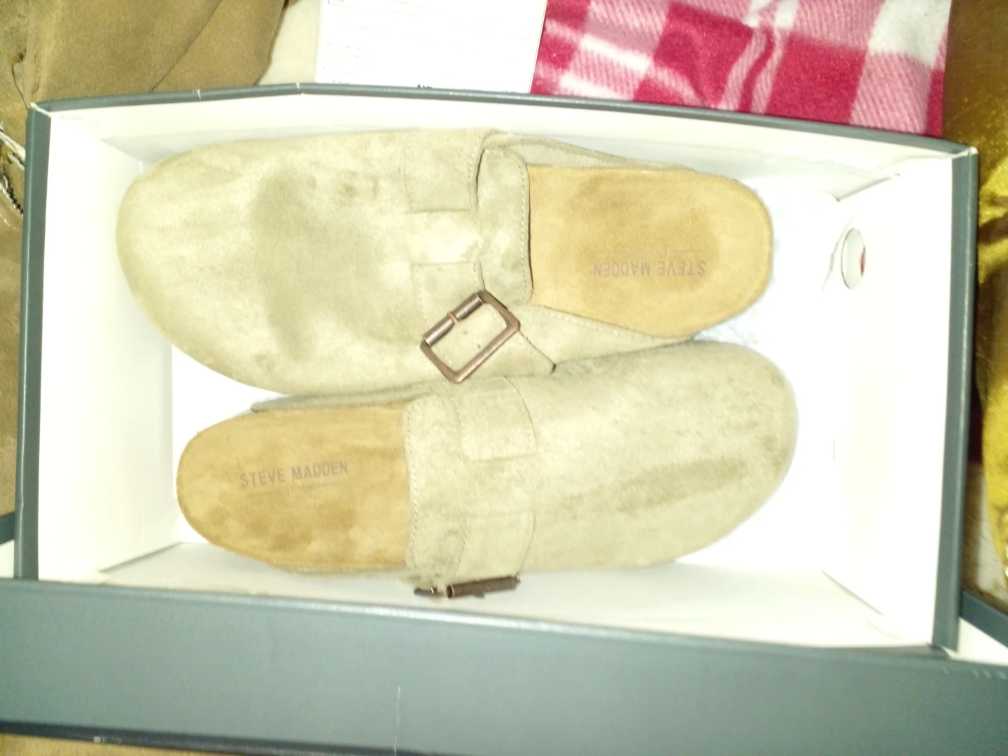 Steve Madden Suede Mules