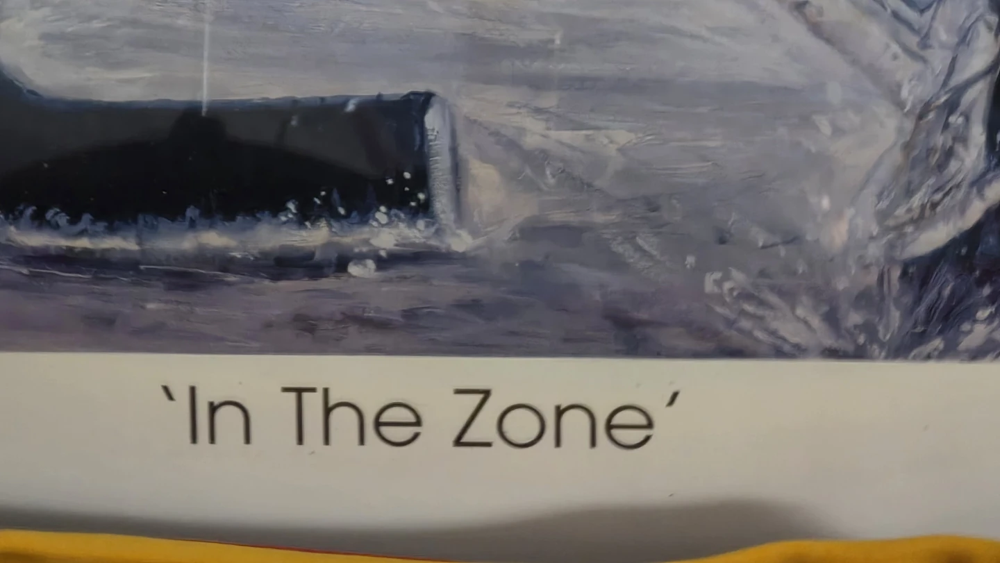 Edmonton Oilers Goalie "In The Zone" Art Print by Tag Kim - photo 2