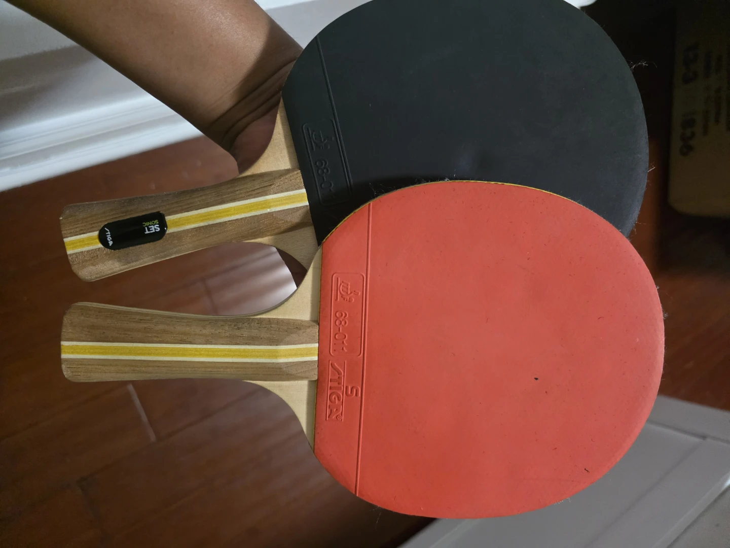 STIGA SET SONIC Table Tennis Ping Pong Paddle - photo 2