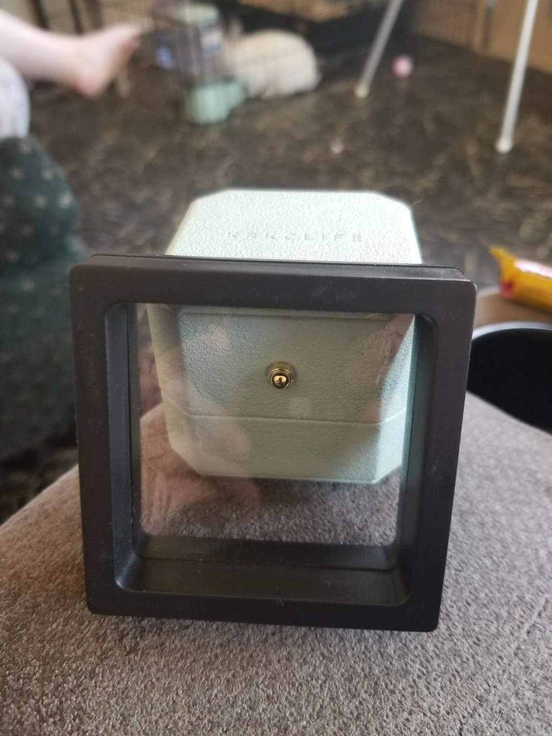 GRA Moissanite Engagement Ring with Certificate - photo 4