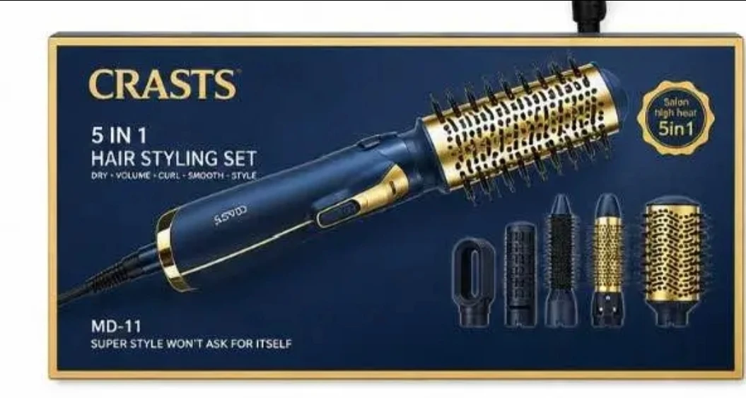 ❤️ 5-in-1 Hair Styling Set & Hot Air Brush