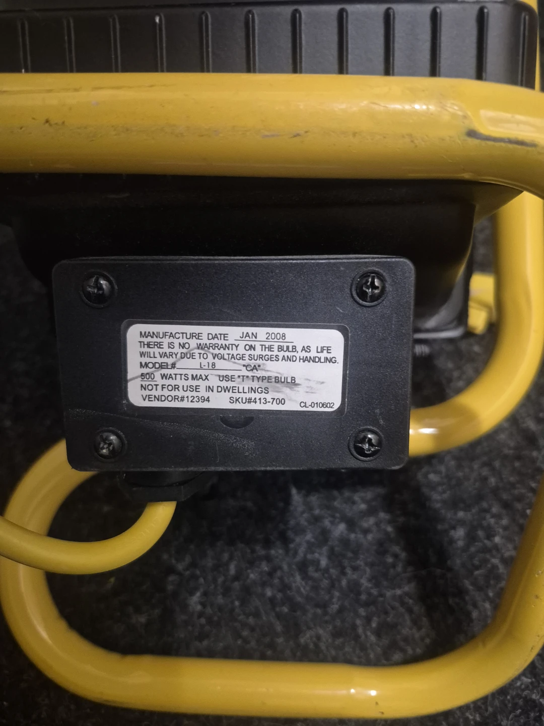 Work Light with UV Filter - photo 4
