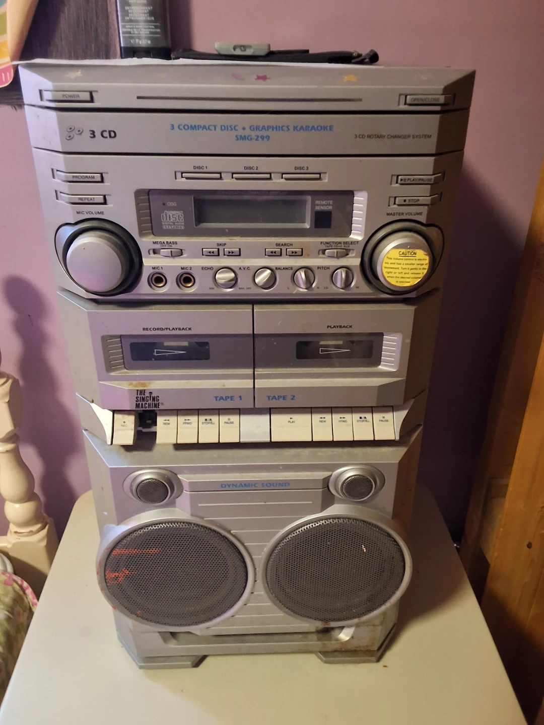 The Singing Machine SMG-299 Karaoke System