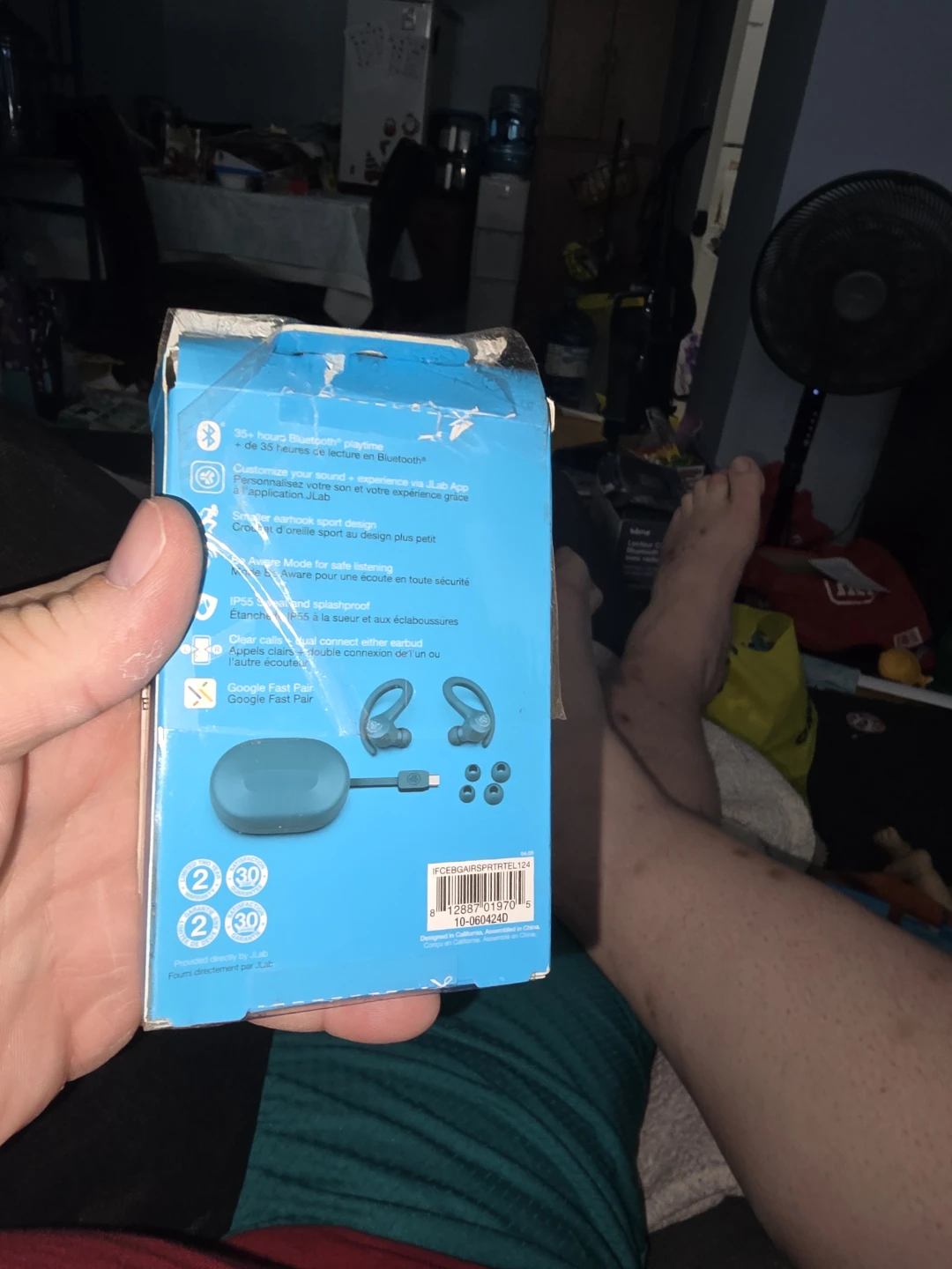 JLab Go Air Sport True Wireless Earbuds