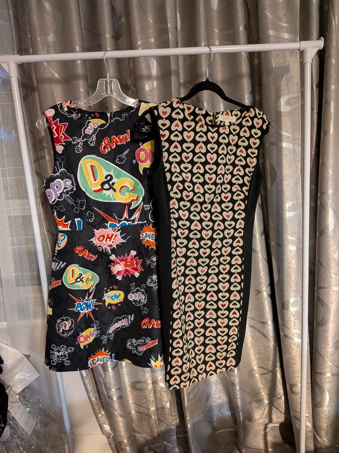 D&G and Dolce & Gabbana Comic Print Dresses