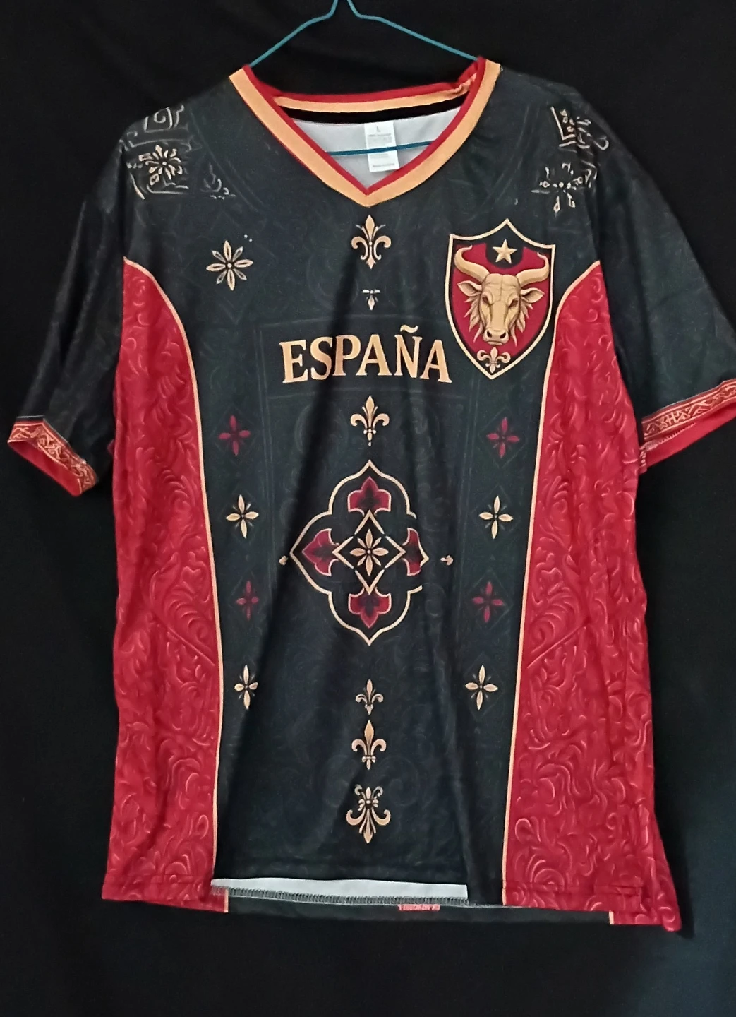 ESPAÑA Bull Graphic T-Shirt 2026 Alternate Black