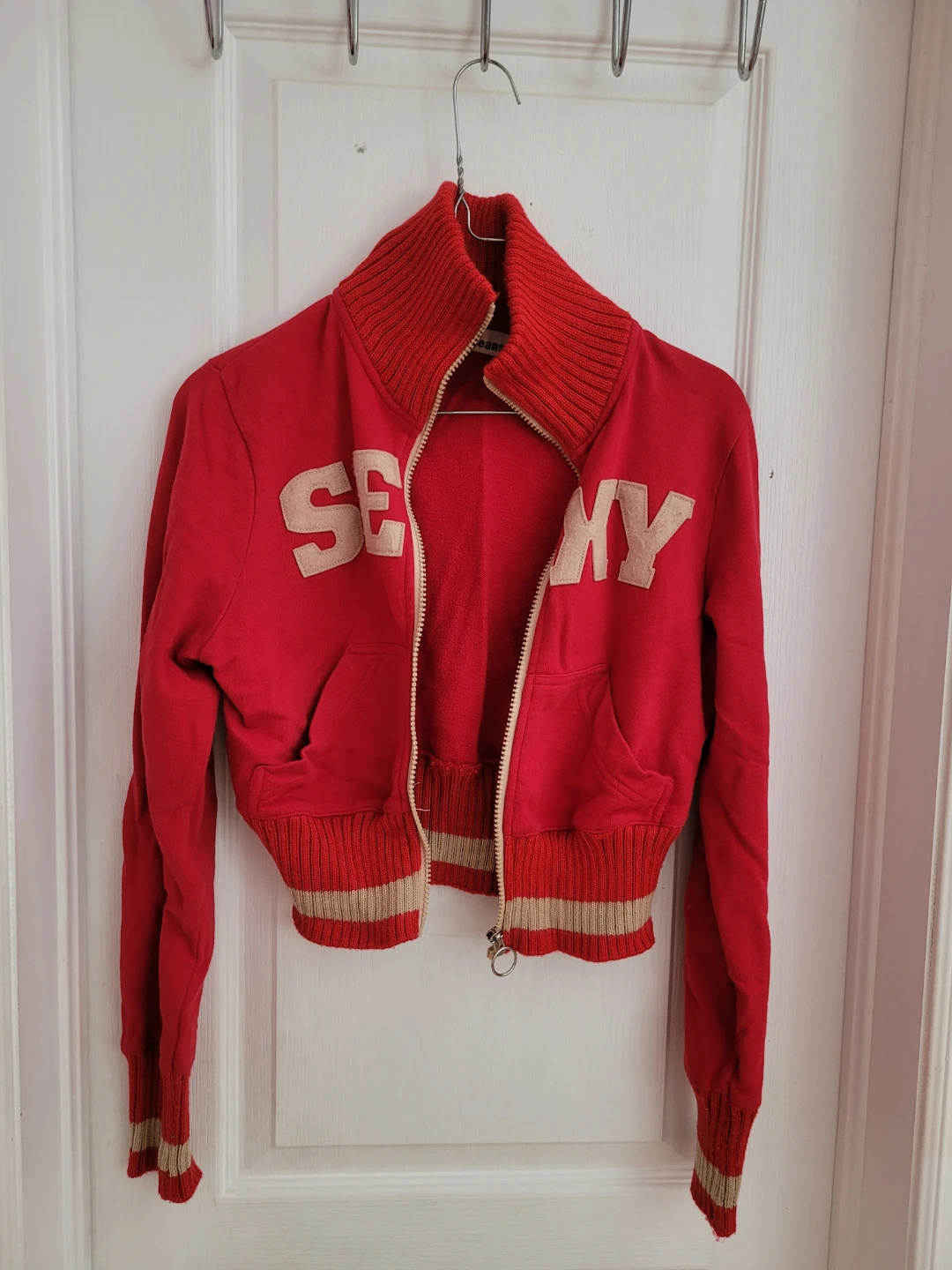 Red SEXY Zip-Up Jacket