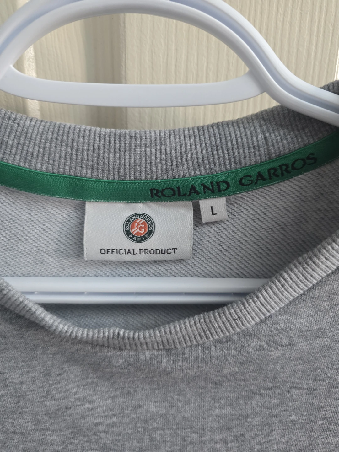 Roland Garros Grey Crewneck Sweatshirt - photo 2