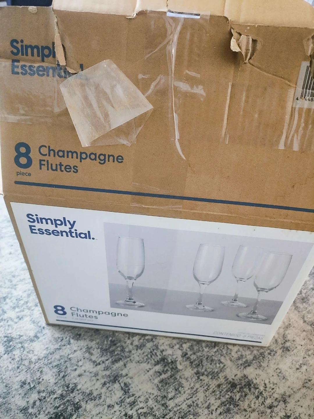 Simply Essential 8 Piece Champagne Flutes Set - photo 2