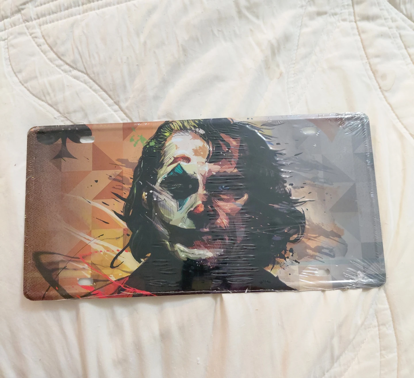 Joker Themed Decorative License Plate - photo 2